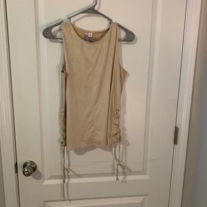 Suede Tanktop